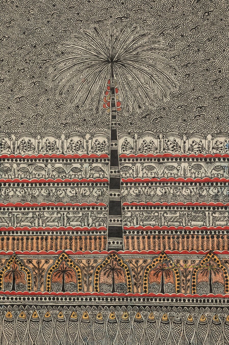 Tree of Life  I (Godna Style)