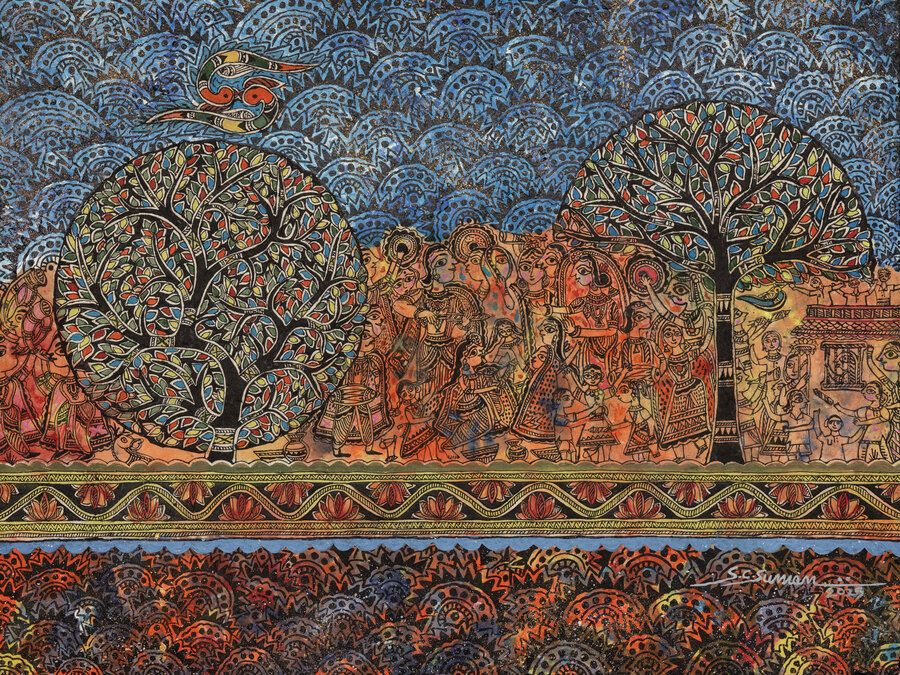 Celebration of Holi, Janakpur