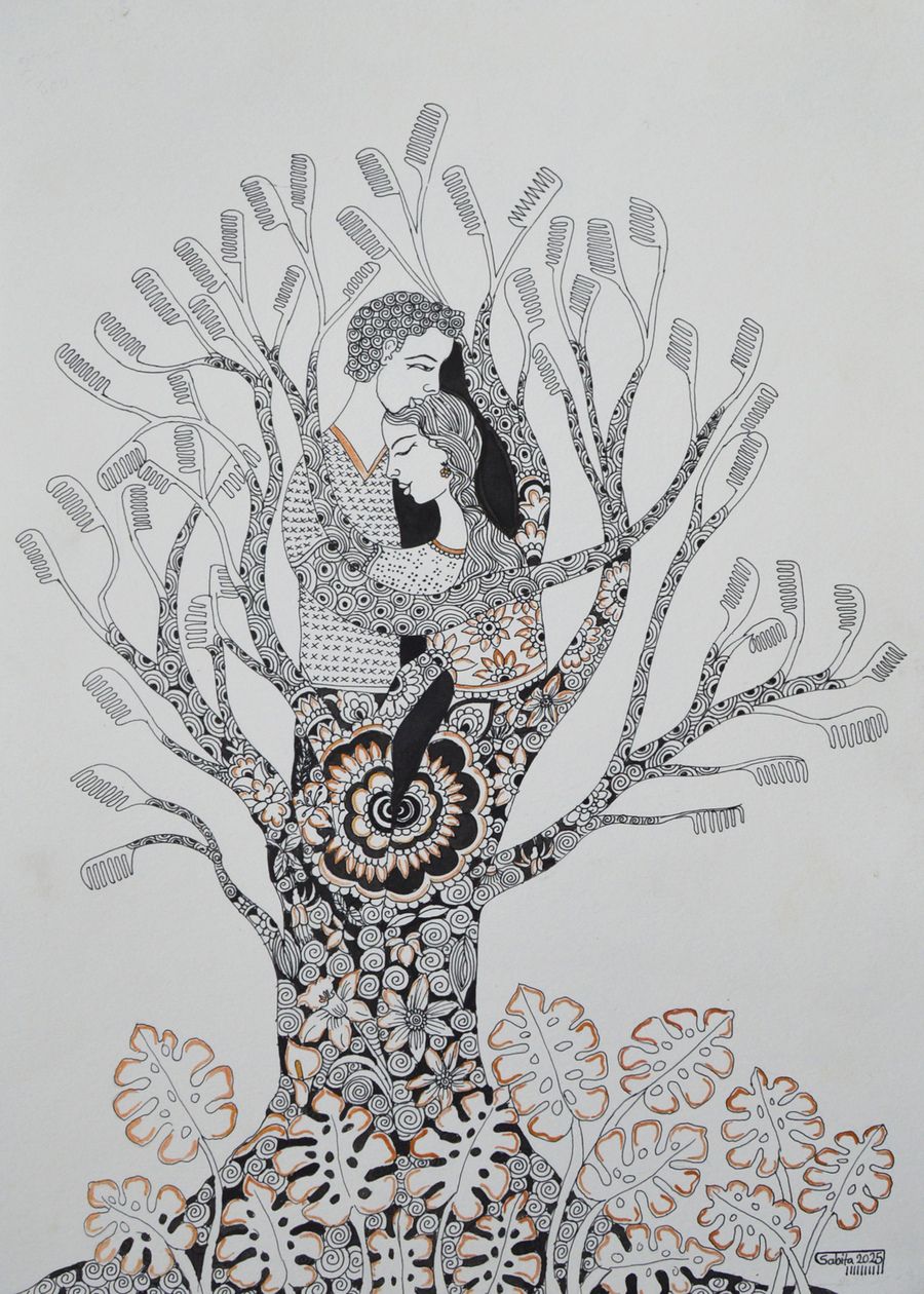  Love Beneath the eternal flower