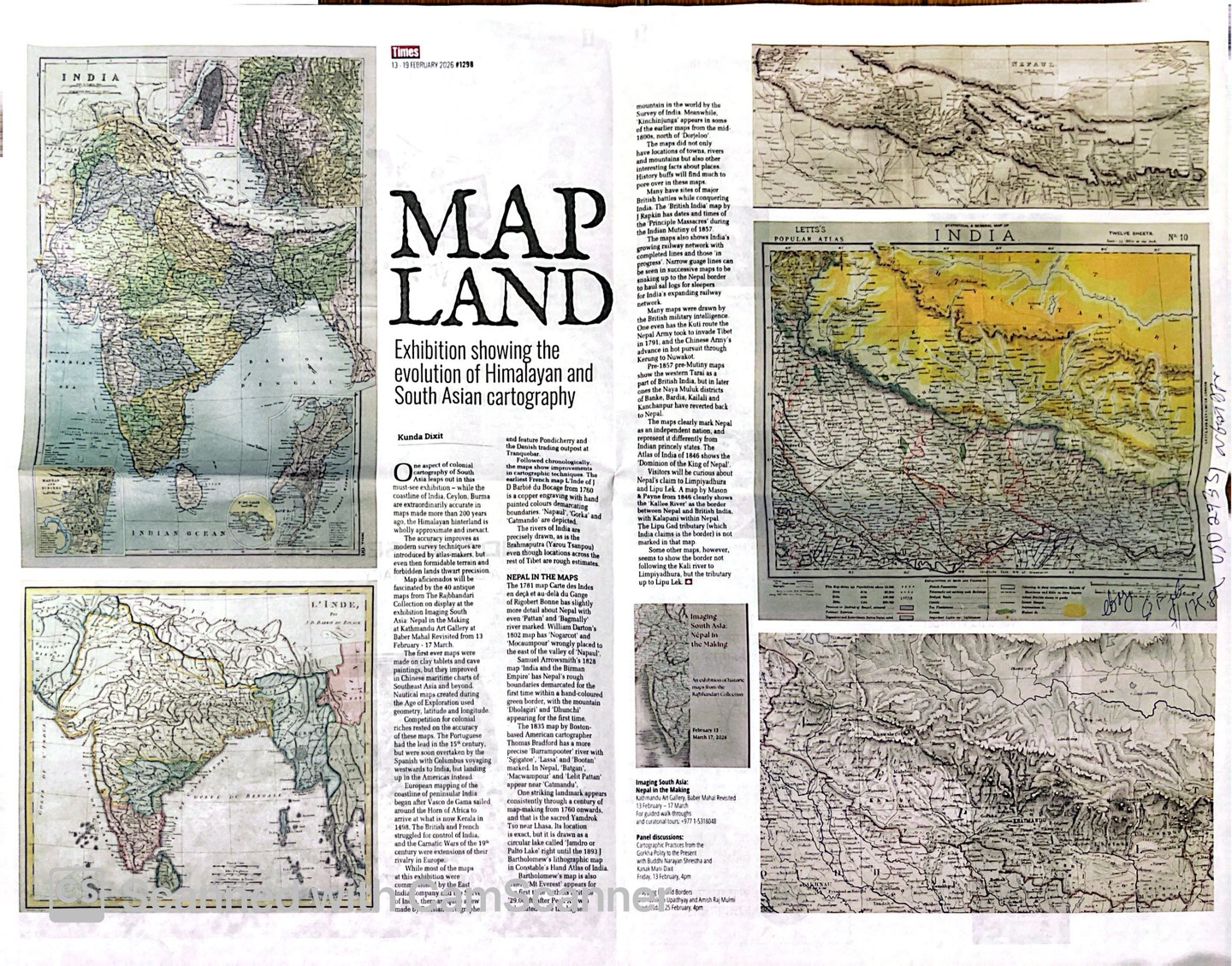 Map land