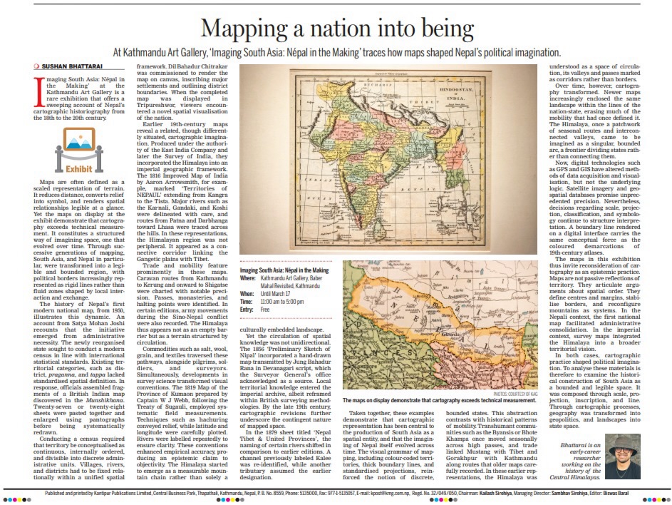 Mapping a nation into being